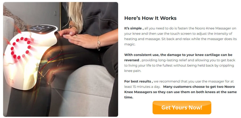 Review: Nooro Knee Massager - Your Path to Knee Pain Relief